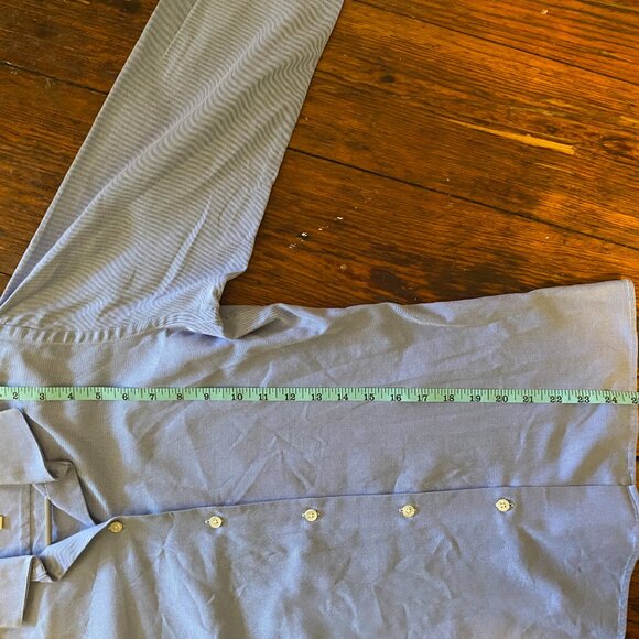 Paul Stuart Oxford - Blue and White stripes - Picture 8 of 10